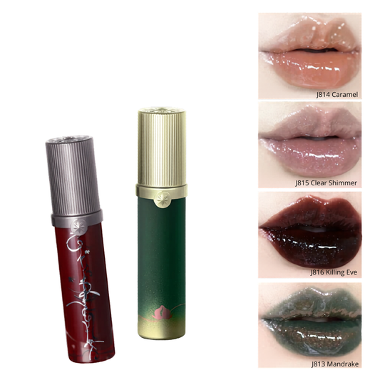 Glass Lip Gloss Set (4 Shades)