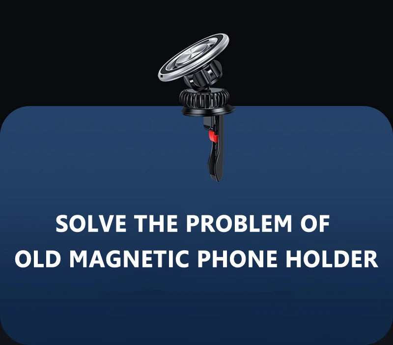 MagSafe Car Phone Mount - 360° Magnetic Air Vent Holder