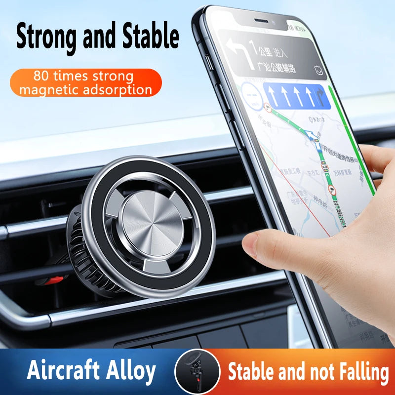 MagSafe Car Phone Mount - 360° Magnetic Air Vent Holder