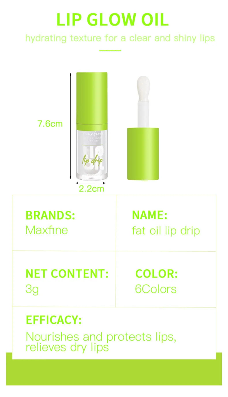 GlassGlow Lip Gloss Set (6 Shades)
