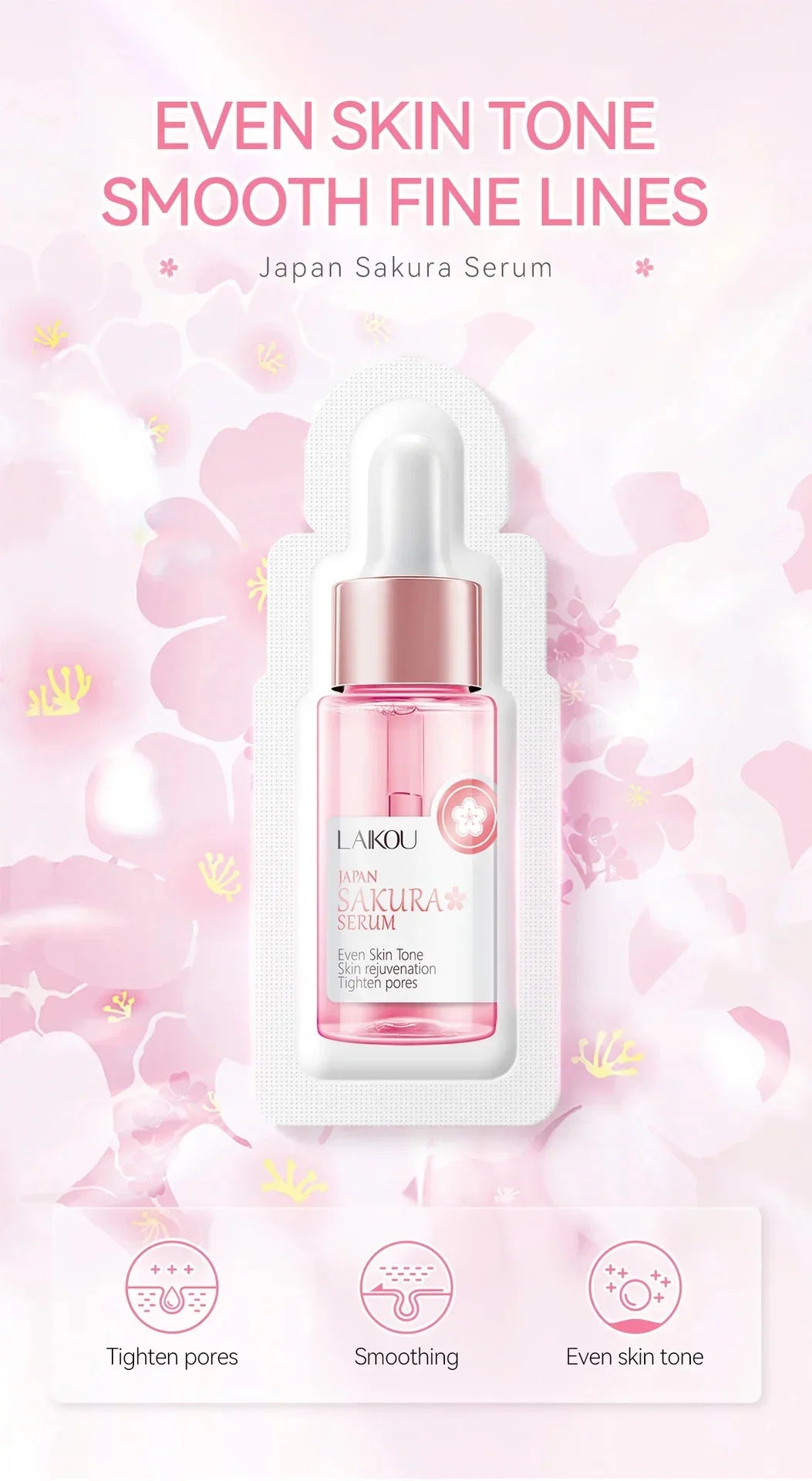 Sakura Brightening Face Serum (Glow & Pore Tightening)