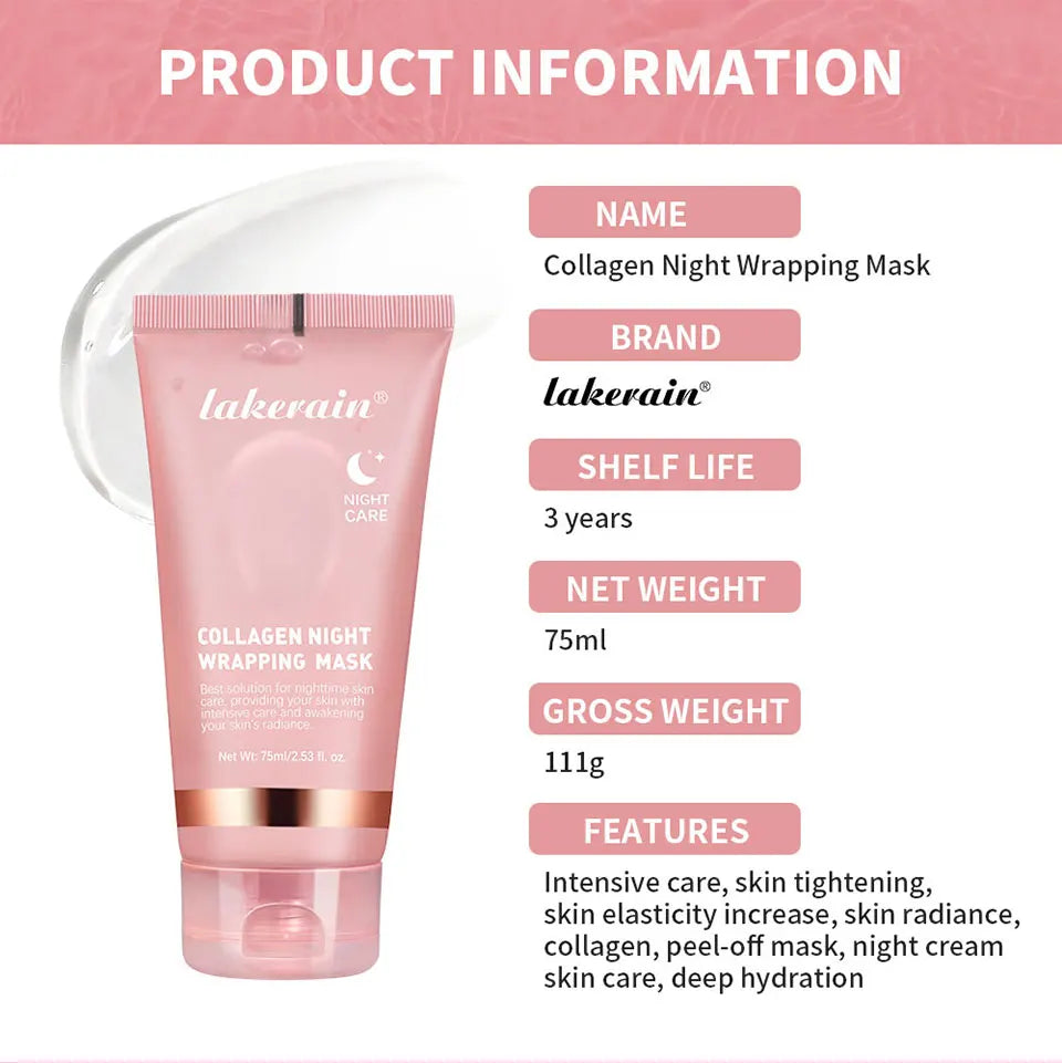 Collagen Overnight Glow Mask (Firm & Hydrate Skin)