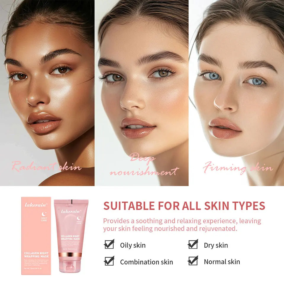Collagen Overnight Glow Mask (Firm & Hydrate Skin)