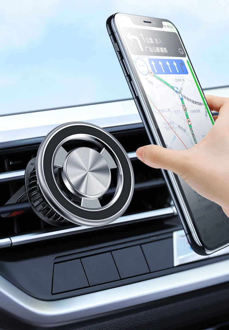 MagSafe Car Phone Mount - 360° Magnetic Air Vent Holder