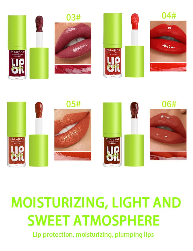GlassGlow Lip Gloss Set (6 Shades)