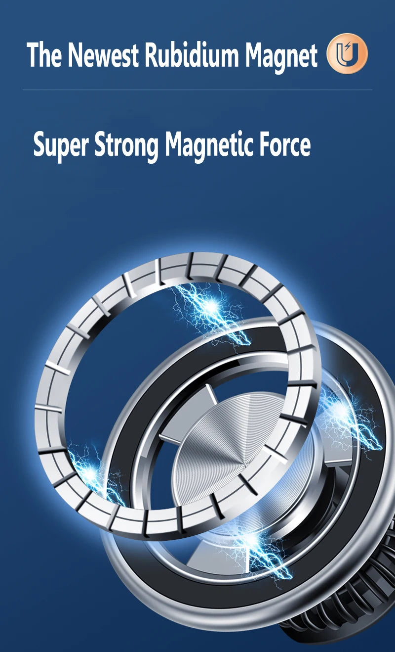 MagSafe Car Phone Mount - 360° Magnetic Air Vent Holder