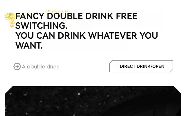 Insulated Sports Water Bottle with Handle - 1L Stainless Steel