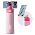 Magnetic Thermos Water Bottle with Phone Holder - 950ml Insulated