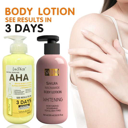 Sakura Glow Niacinamide Body Lotion (Hydrating & Brightening)