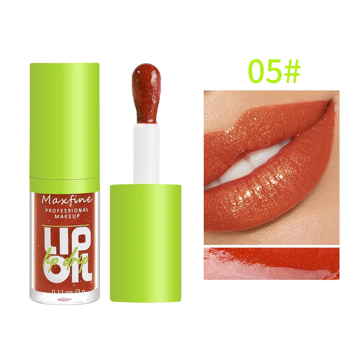 GlassGlow Lip Gloss Set (6 Shades)
