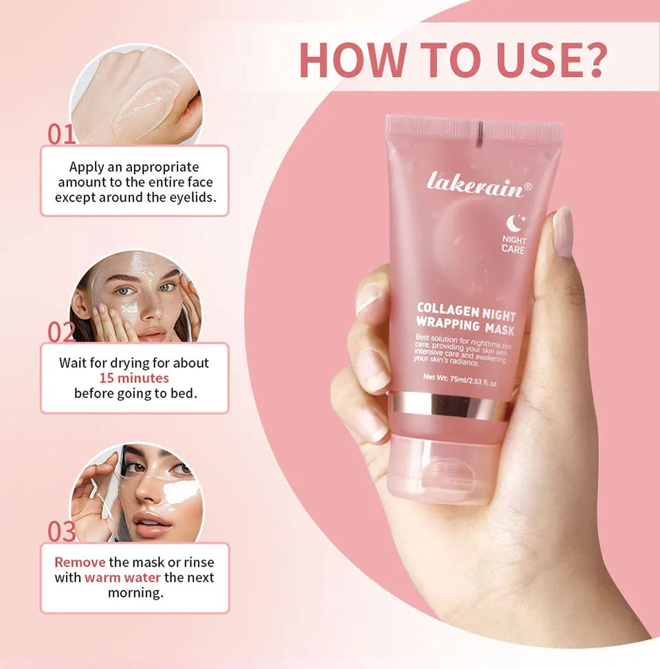 Collagen Overnight Glow Mask (Firm & Hydrate Skin)