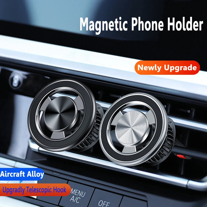 MagSafe Car Phone Mount - 360° Magnetic Air Vent Holder