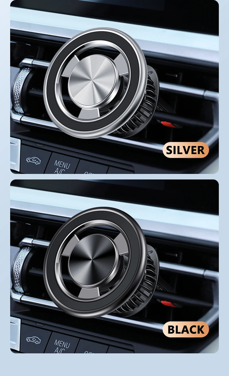 MagSafe Car Phone Mount - 360° Magnetic Air Vent Holder