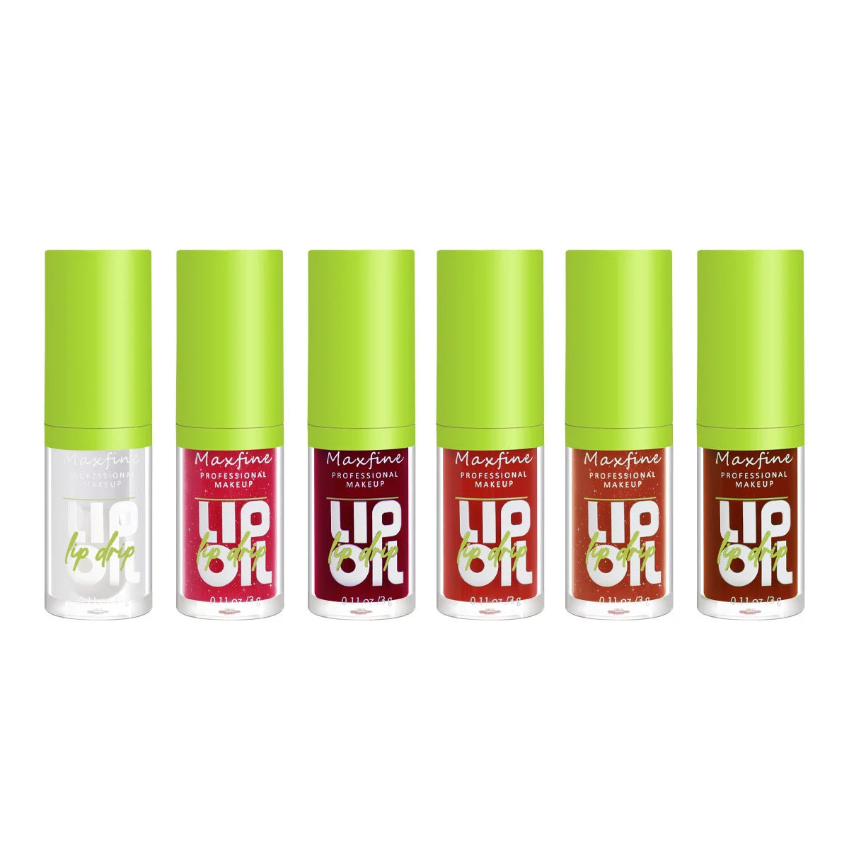 GlassGlow Lip Gloss Set (6 Shades)
