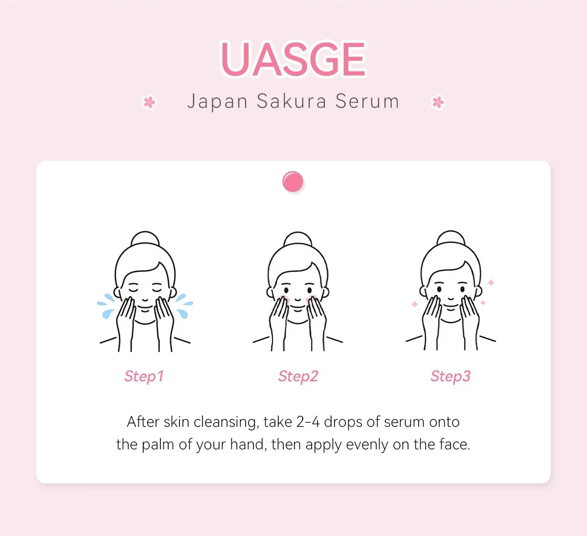 Sakura Brightening Face Serum (Glow & Pore Tightening)