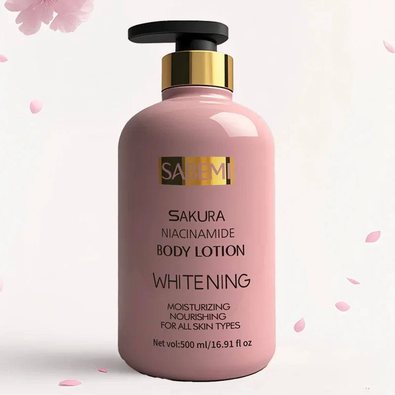 Sakura Glow Niacinamide Body Lotion (Hydrating & Brightening)