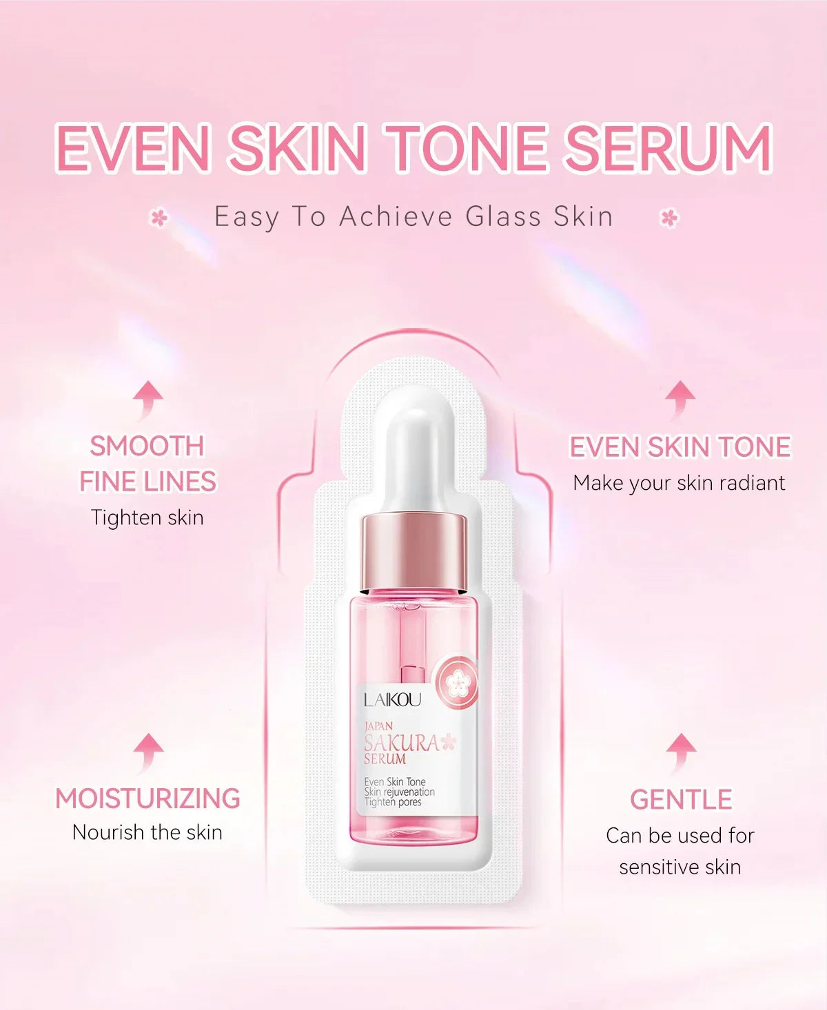 Sakura Brightening Face Serum (Glow & Pore Tightening)